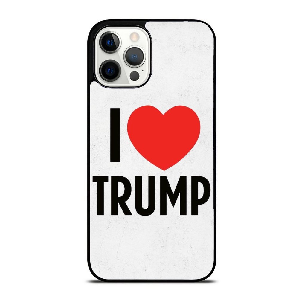 I Love Trump - Pro-Trump Pro-God Pro-Life 2024 iPhone Case